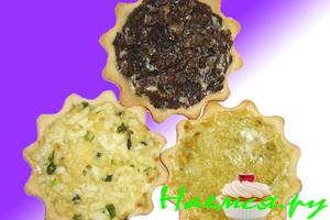 Перепечи с разными начинками