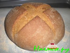 Хлеб из цельной и кукурузной муки