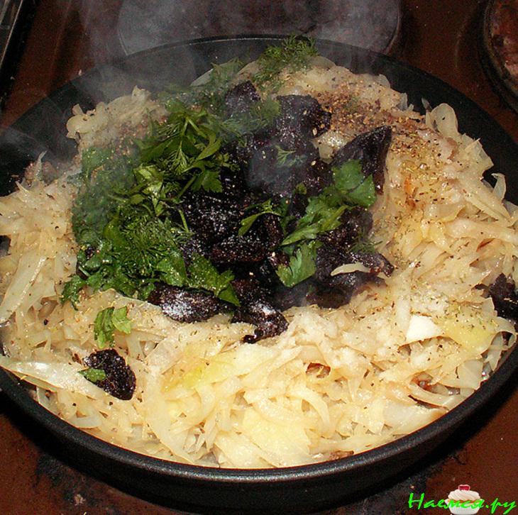 Гусь рождественский с грибами