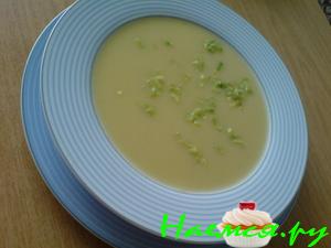 Крем-суп из кольраби