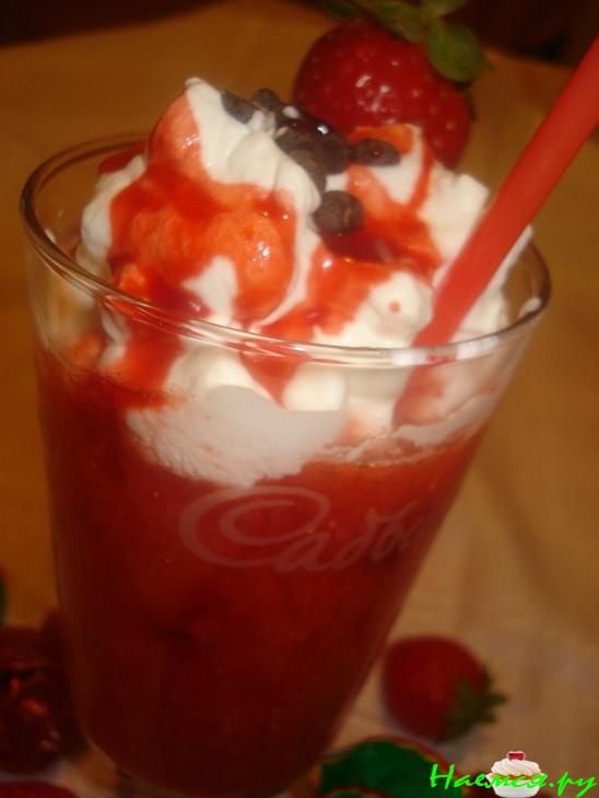 Клубничный гранит со сливками