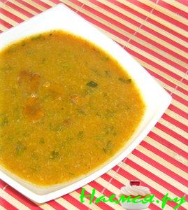 Суп-пюре из тыквы с лисичками Суп-пюре из тыквы с лисичками