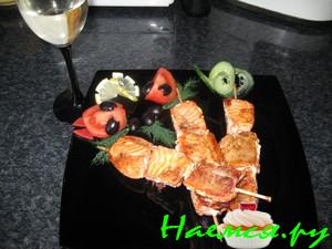 Шашлык из сёмги