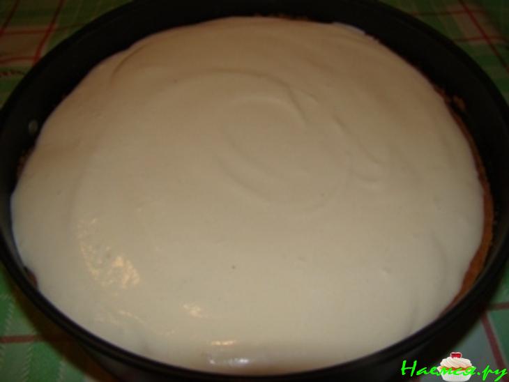 Торт с грушами и белым вином