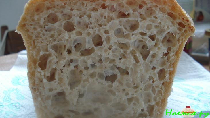 Хлеб с закваской Poolish - рецепт для всех: кто боится, не умеет, не хочет и вообще не будет...