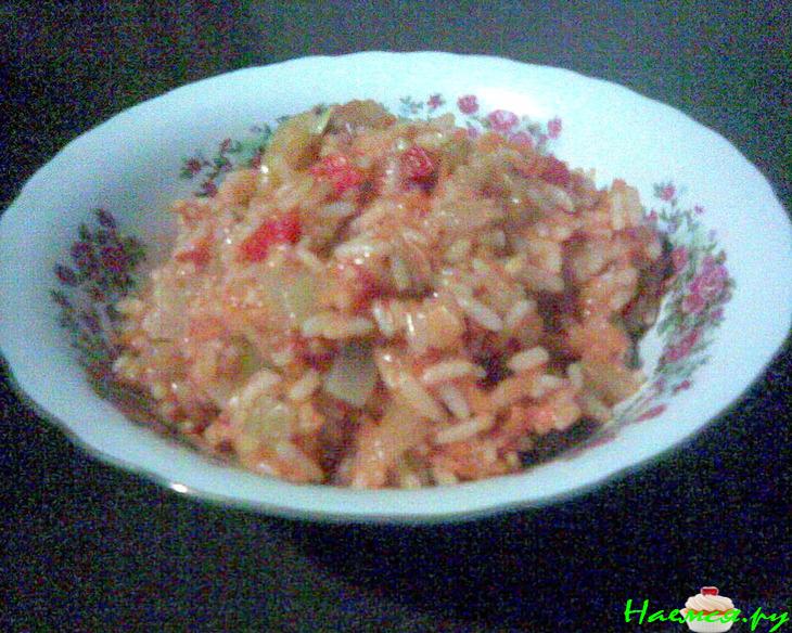 Рис с кабачками и цуккини Рис с кабачками и цуккини