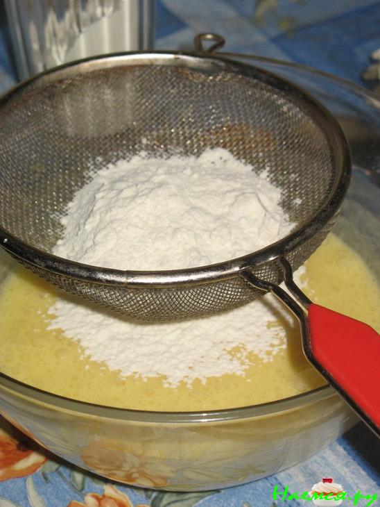 Кексы с персиками