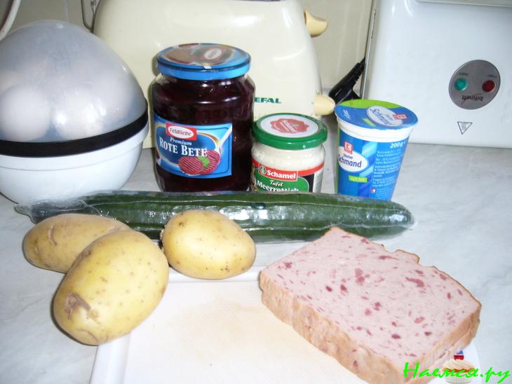 Свекольник с маринованной свеклой