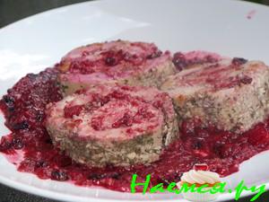 Рулет из куриной грудки