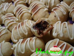 Печенье имбирное с вкусной начинкой