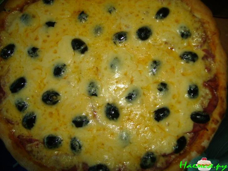 Пицца "Гавайская" (вариант) Пицца "Гавайская" (вариант)