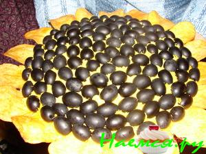 Салат "Подсолнух" с чипсами "Принглс"