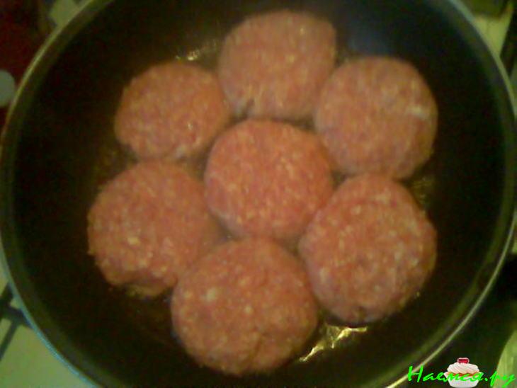 Котлеты домашние из смешанного фарша с манкой