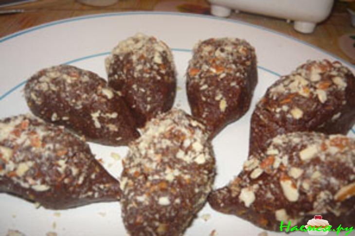 Пирожное &laquo;Картошка&raquo; (мой вариант) оригинальное название "Ленивая картошка" или "Ёжики"