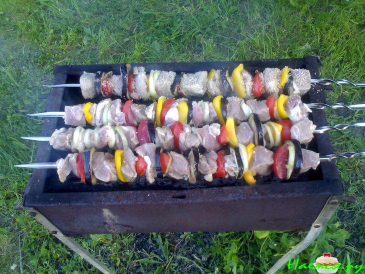 Шашлычок из свиной шейки