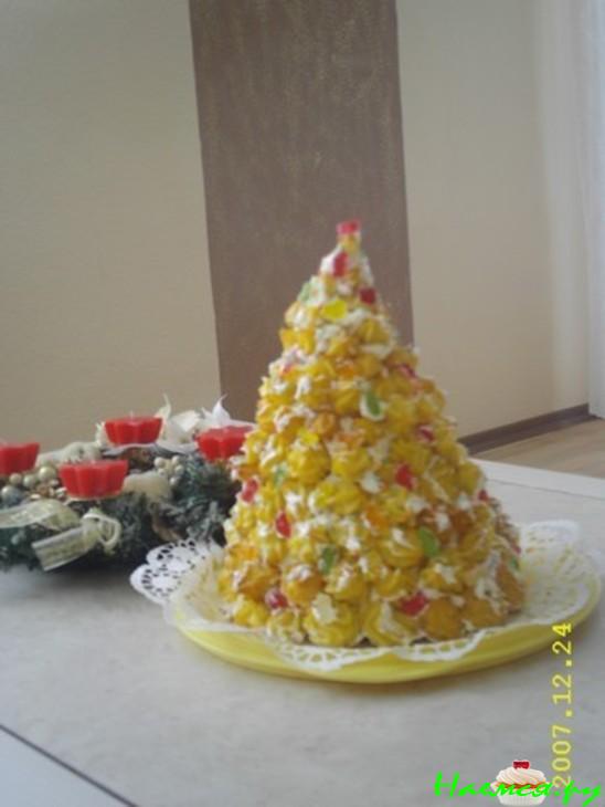 Торт "Новогодняя ёлка"