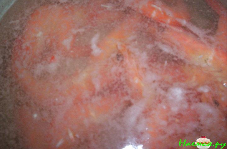 Суп-пюре "Молочная Креветка"