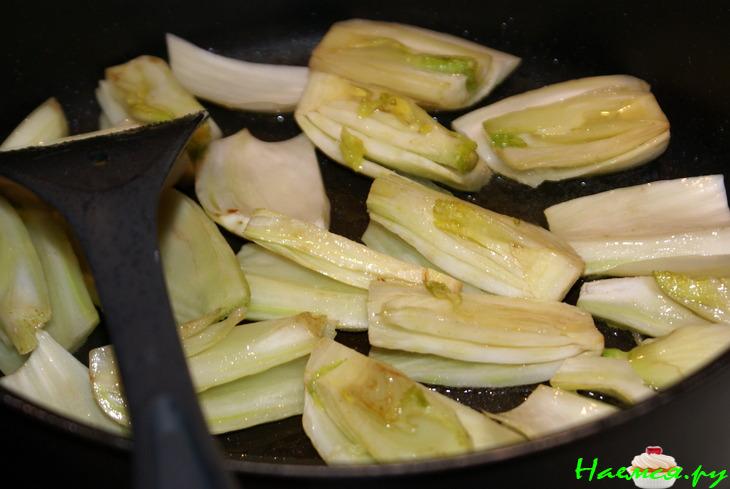 Фенхель в апельсиновой карамели