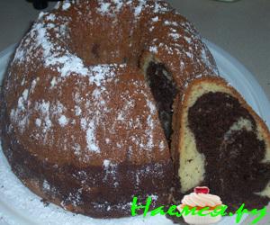 Кекс 'мраморный'