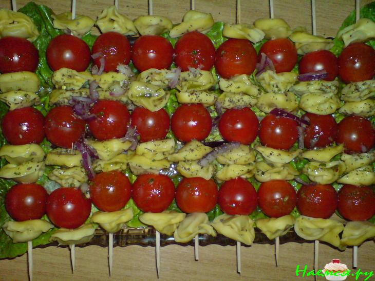 Шашлычки из Равиоли