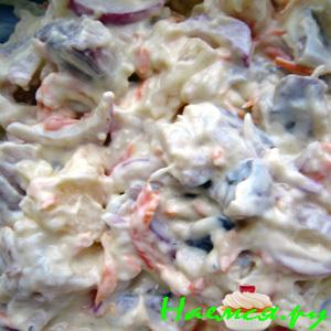 Закуска из селедки