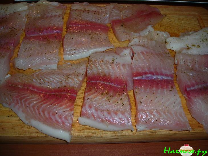 Морской язык обжаренный в кляре