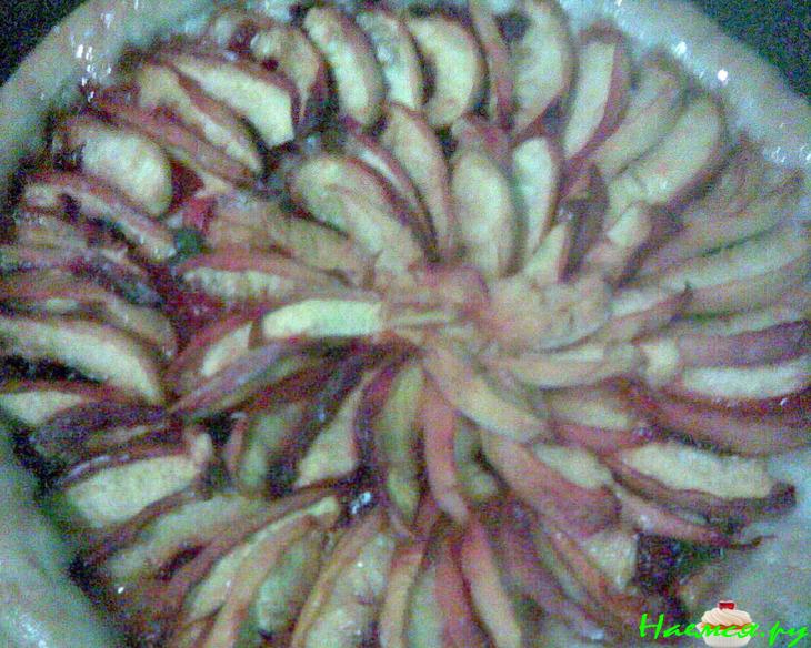 Постный фруктовый пирог из дрожжевого теста (с нектаринами) Постный фруктовый пирог из дрожжевого теста (с нектаринами)