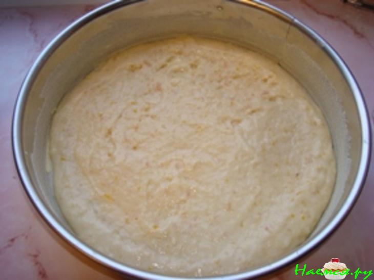 Картофельный пирог с лимоном