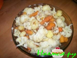 Овощи паровые (гарнир)