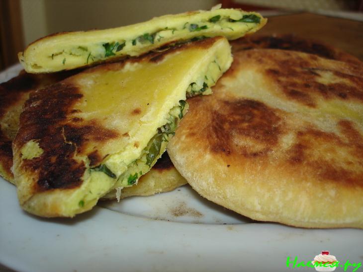 Ала Паратха (лепешки с картофельной начинкой)