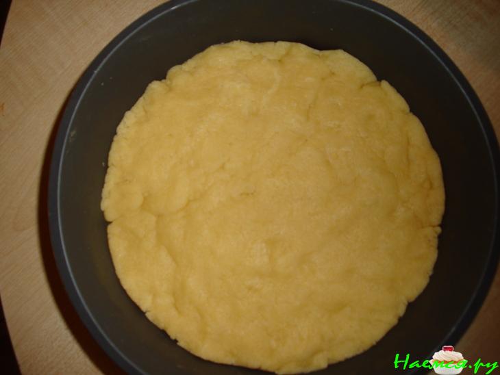 Пирог с миндалем и медом