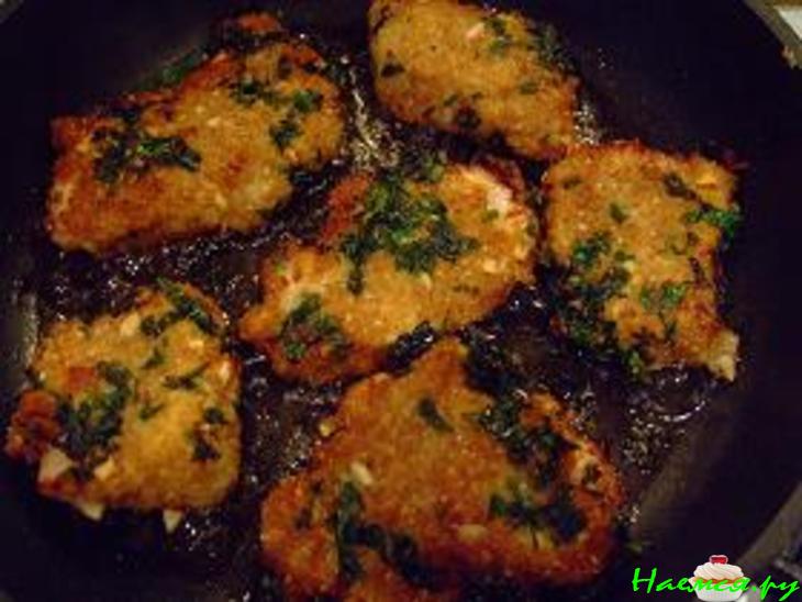 Курица с миндалем по-Гавайски