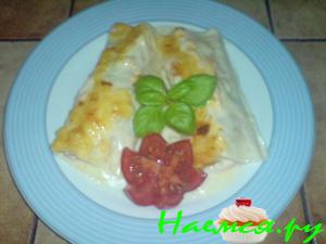 Рулетики из лазаньи Рулетики из лазаньи