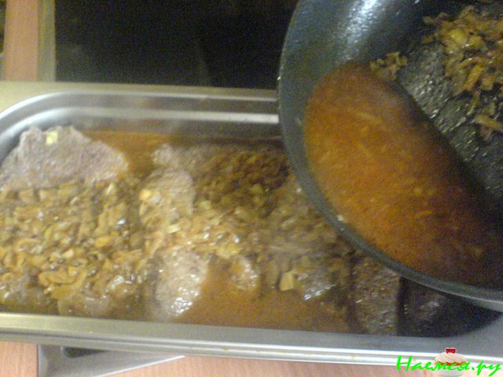 Говяжьи рулетики со шпиком