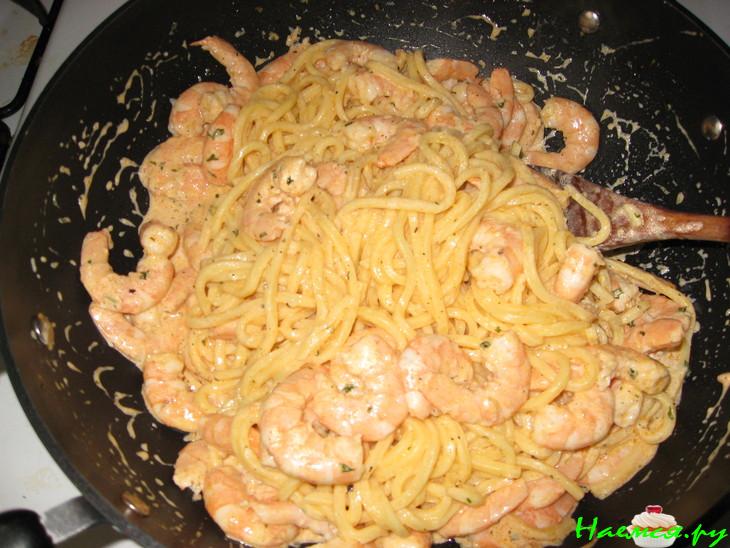 Креветки в соусе