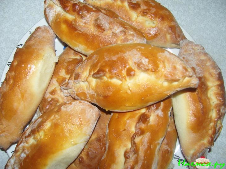 Пирожки с рисом и яйцом