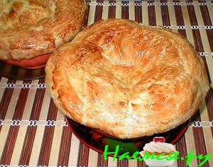 Суп под слоеным тестом