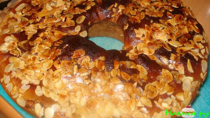 Рулет "Ореховый", ржаной и с глазурью