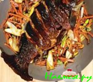 Карп в кисло-сладком соусе