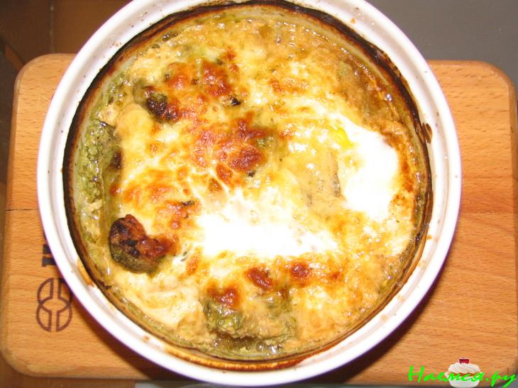 Курочка в укропном соусе