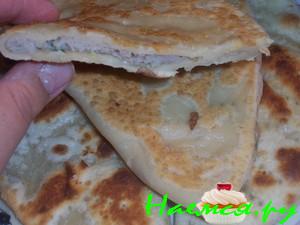 Кутабы с фаршем 
