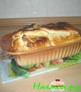 Креатопита (вариант греческого пирога)