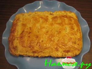 Пирог-сюрприз с овощной начинкой