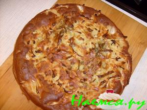 Капустный пирог для ленивых - мой вариант