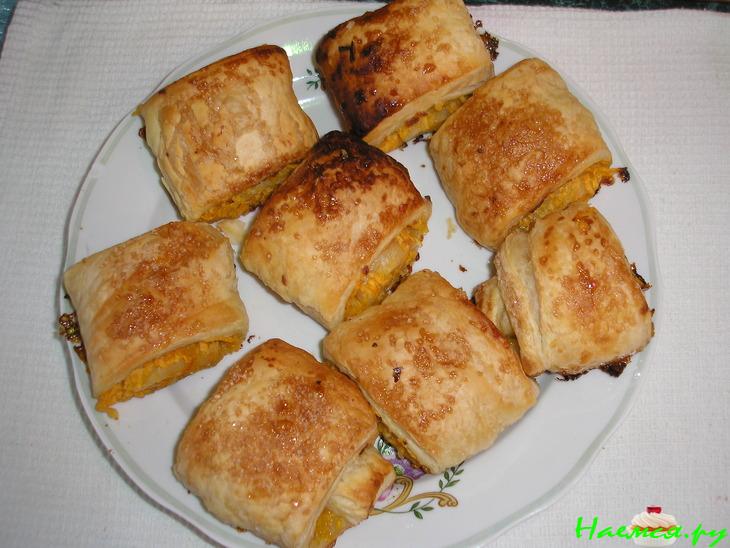 Рулетики с тыквой