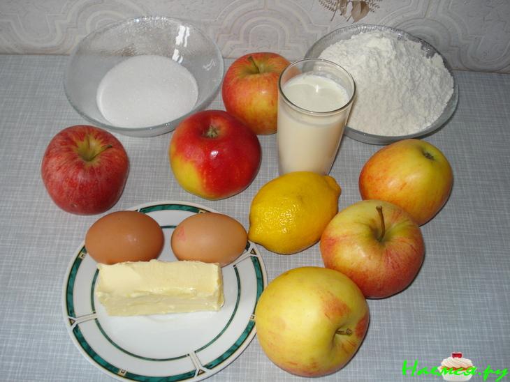 Пончики с яблоками