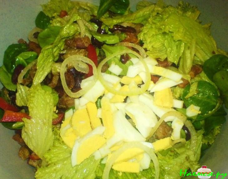 Салат "Фасолька с грейпфруктом"