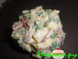 Картофельный салат "Эрмитаж"