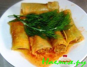 Фаршированный порей