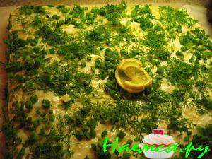 Слоеный соленый торт с курицей